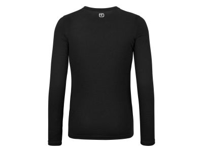 ORTOVOX 185 Merino Brand Outline Damen T-Shirt, Black Raven