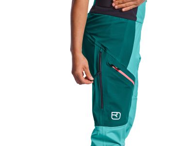 Pantaloni dama ORTOVOX 3L Guardian Shell, Black Raven