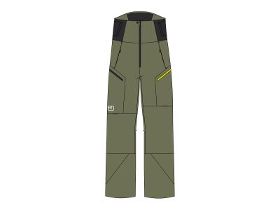 ORTOVOX 3L Guardian Shell pants, Wild Herbs