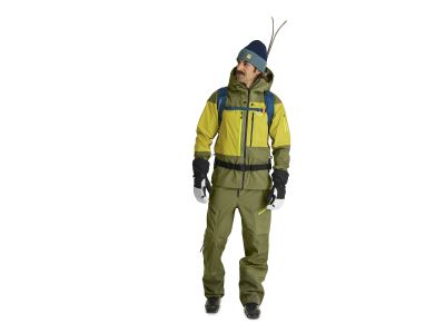 ORTOVOX 3L Guardian Shell pants, Wild Herbs