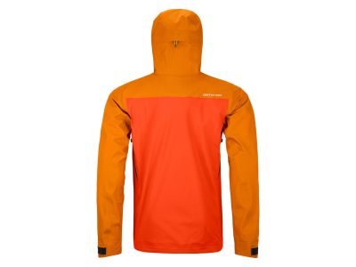 ORTOVOX 3L Ravine Shell jacket, hot orange