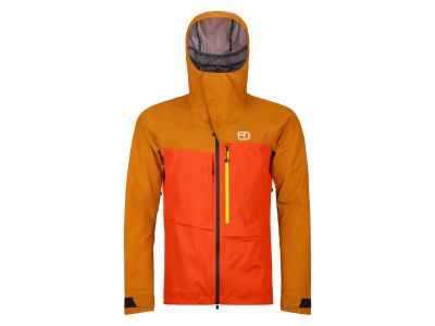 ORTOVOX 3L Ravine Shell jacket, hot orange