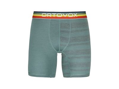 ORTOVOX 185 Rock'N'Wool boxerky, Arctic Grey