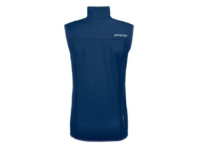 ORTOVOX Fleece vest, Deep Ocean