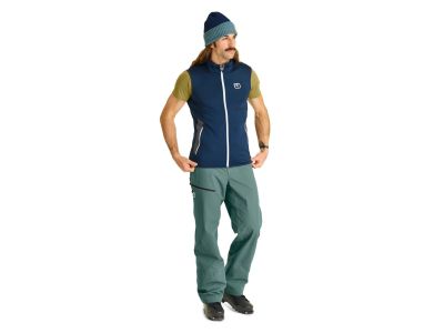 ORTOVOX Fleece vest, Deep Ocean