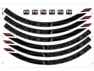 Novatec rim stickers RWA32CxH32 (Jetfly)