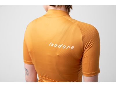 Damska koszulka rowerowa Isadore Debut w kolorze słonecznikowo-żółtym