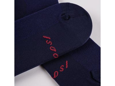 Isadore Signature socks, dress blues