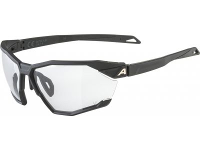 ALPINA TWIST SIX Varioflex glasses, black matte