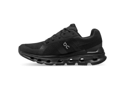 Na wodoodpornych butach damskich Cloudrunner w kolorze czarnym