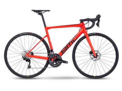 BMC Teammachine SLR SIX bicykel, neónová červená/čierna