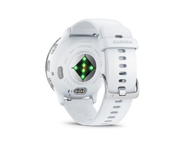Garmin VENU 3 watch, Whitestone/Silver