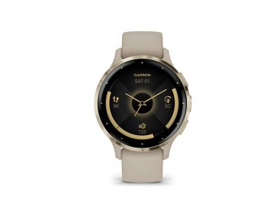 Garmin VENU 3S hodinky, French Gray/Soft Gold