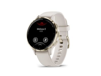 Garmin VENU 3S GPS hodinky, ivory/soft gold