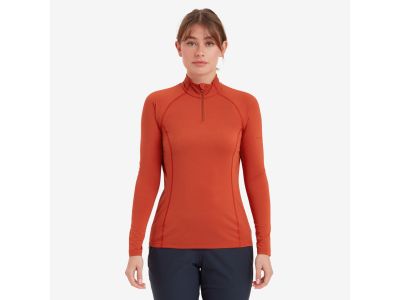 Montane DART XT ZIP NECK női póló, piros