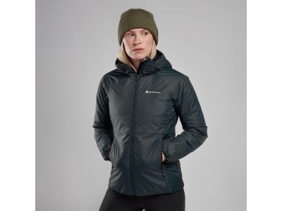 Damska kurtka Montane Fem Respond Hoodie, głęboki las