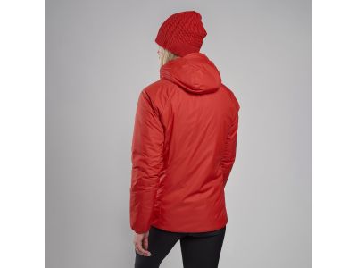 Geaca de dama Montane Fem Respond Hoodie, rosu sofran