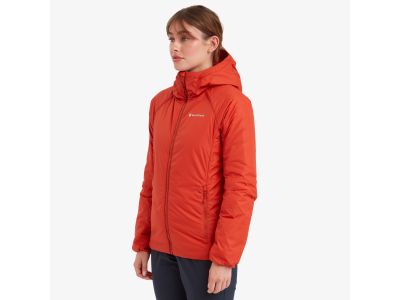 Montane Fem Respond Hoodie women&#39;s jacket, saffron red