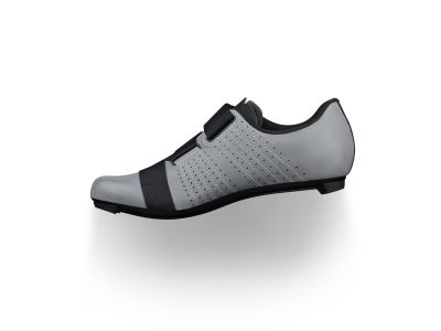 fizik Tempo Powerstrap R5 Reflective kerékpáros cipő, szürke/fekete