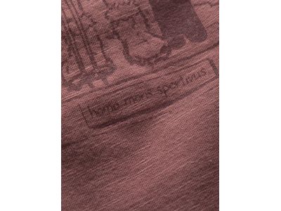 Chillaz GANDIA HOMO MONS SPORTIVUS FEMINUS women&#39;s T-shirt, mahogany