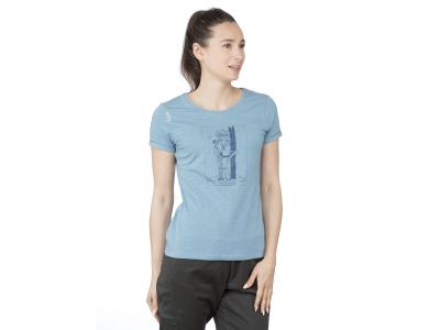Chillaz GANDIA HOMO MONS SPORTIVUS FEMINUS women&#39;s t-shirt, light blue