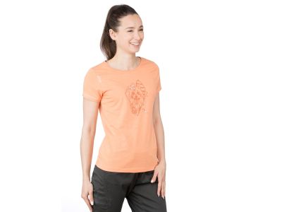 Chillaz GANDIA LITTLE BEAR HEART women&#39;s T-shirt, coral