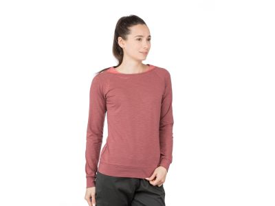 Chillaz SERLES women&#39;s t-shirt with long sleeves, mahogany