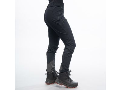 Damskie spodnie Bergans of Norwegia Rabot V2 Softshell w kolorze czarnym