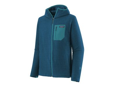 Patagonia R1 Air Full-Zip Hoody Sweatshirt, lagom blue