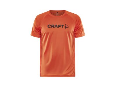 CRAFT CORE Essence Logo tričko, oranžová