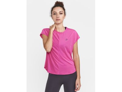 CRAFT CORE Essence SS Damen-T-Shirt, rosa