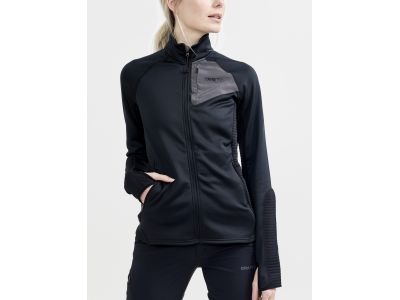 CRAFT ADV Tech Fleece Thermal női pulóver, fekete