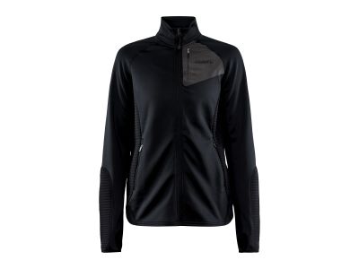 CRAFT ADV Tech Fleece Thermal Damen-Sweatshirt, schwarz