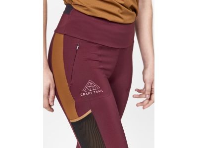Pantaloni de damă CRAFT PRO Trail Tight, violet