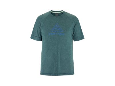 T-shirt Craft ADV Trail Wool SS, zielony