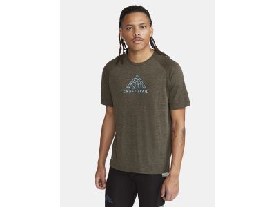 CRAFT ADV Trail Wool SS T-Shirt, grün
