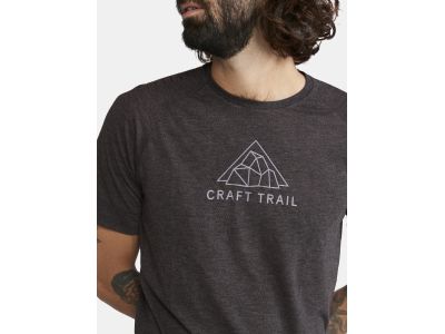 T-shirt Craft ADV Trail Wool SS, czarny