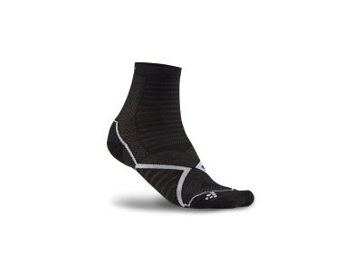 CRAFT Run Warm Socken, schwarz