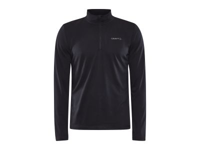 CRAFT CORE Essence Bi-blend Half Zip LS tričko, černá