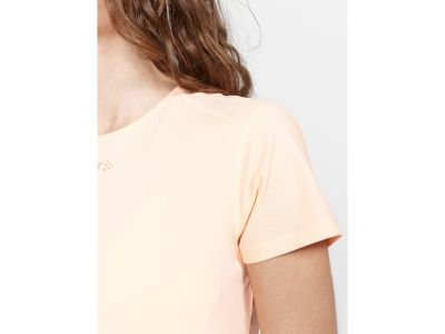 Damska koszulka T-shirt Craft ADV Essence Slim w kolorze różowym