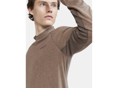 Wełniana koszulka Craft ADV SubZ w kolorze brązowym