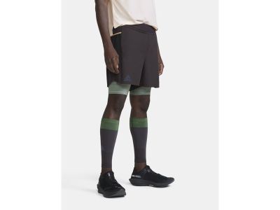 CRAFT PRO Trail 2in1 shorts, grey