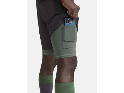 CRAFT PRO Trail 2in1 Shorts, grau