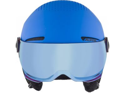 ALPINA ZUPO VISOR Q-LITE children's helmet, matte blue