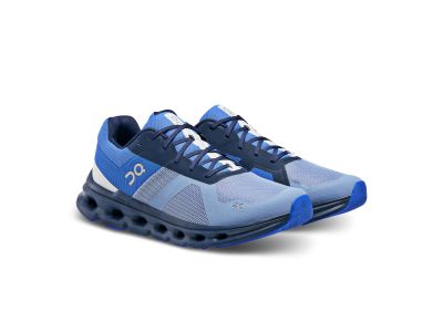 On Cloudrunner shoes, Shale/Cobalt