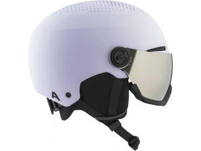 ALPINA Arber Visor Q-Lite helmet, purple