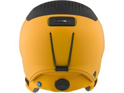 ALPINA GEMS helmet, fiery yellow/black