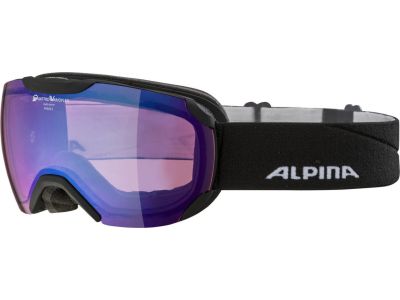 Okulary ALPINA PHEOS S QVM, black matt/niebieski
