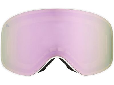 ALPINA SLOPE Q-LITE glasses, white matte/pink