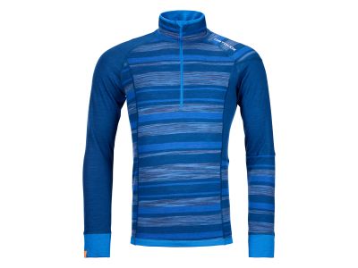 ORTOVOX 210 Supersoft Zip Neck tričko, Petrol Blue